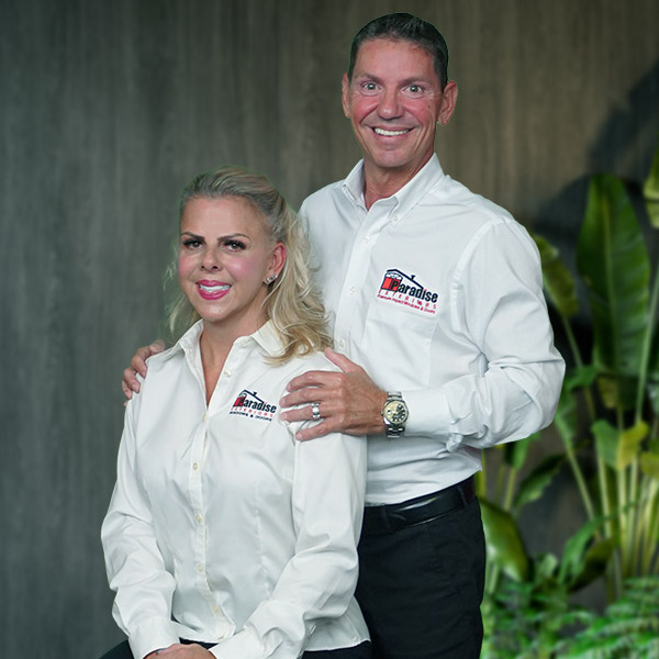 Dan-Tina square Dan Beckner and Tina Beckner, Paradise Exteriors