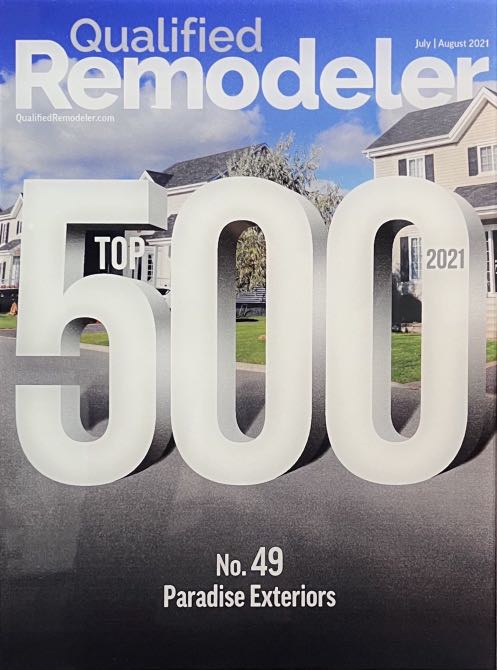 Qualified Remodeler 2021 50kb Paradise Exteriors in Qualified Remodeler 2021