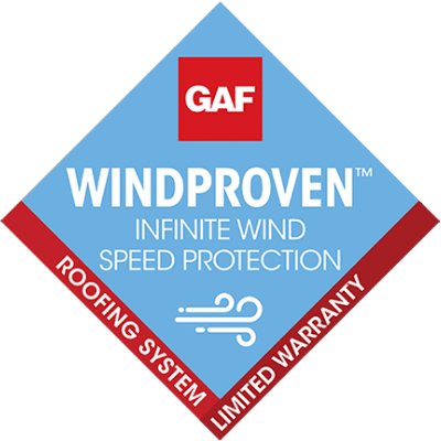 GAF Windproven - Infinite Windspeed Protection