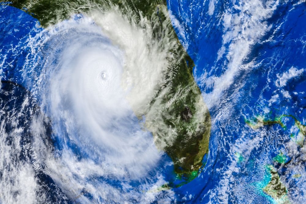 Hurricane in Gulf